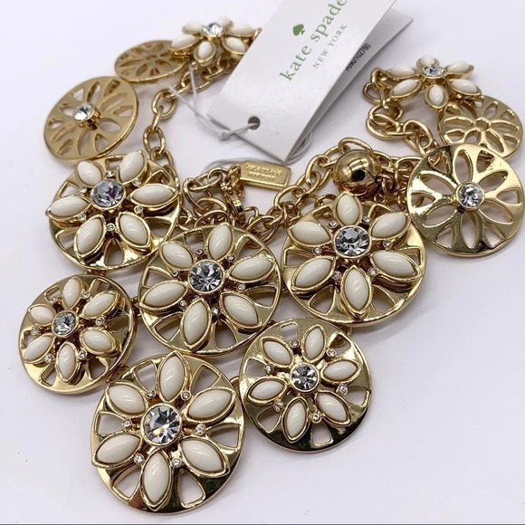 Kate Spade Eyelet Garden Necklace NWT - Picture 2 of 5